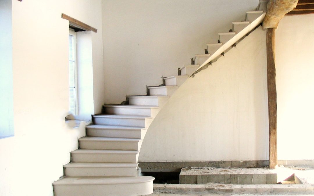 Escalier massif